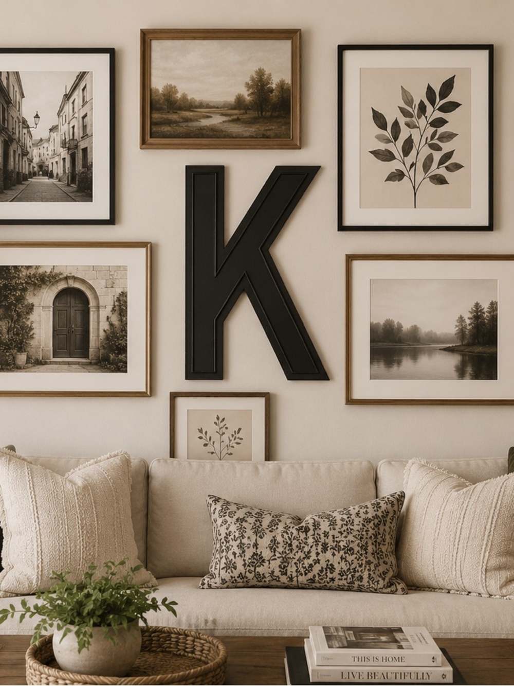 Vintage Movie Theater Marquee Large Letter K